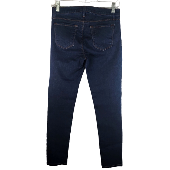 J BRAND Womens 27 Skinny Leg Dark Wash Denim Jeans Ink Mid Rise Stretchy Stretch - Picture 8 of 9